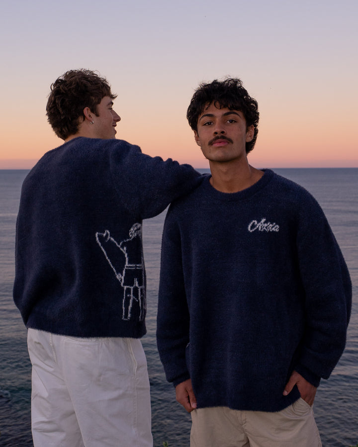 Brushed Surfer Knit