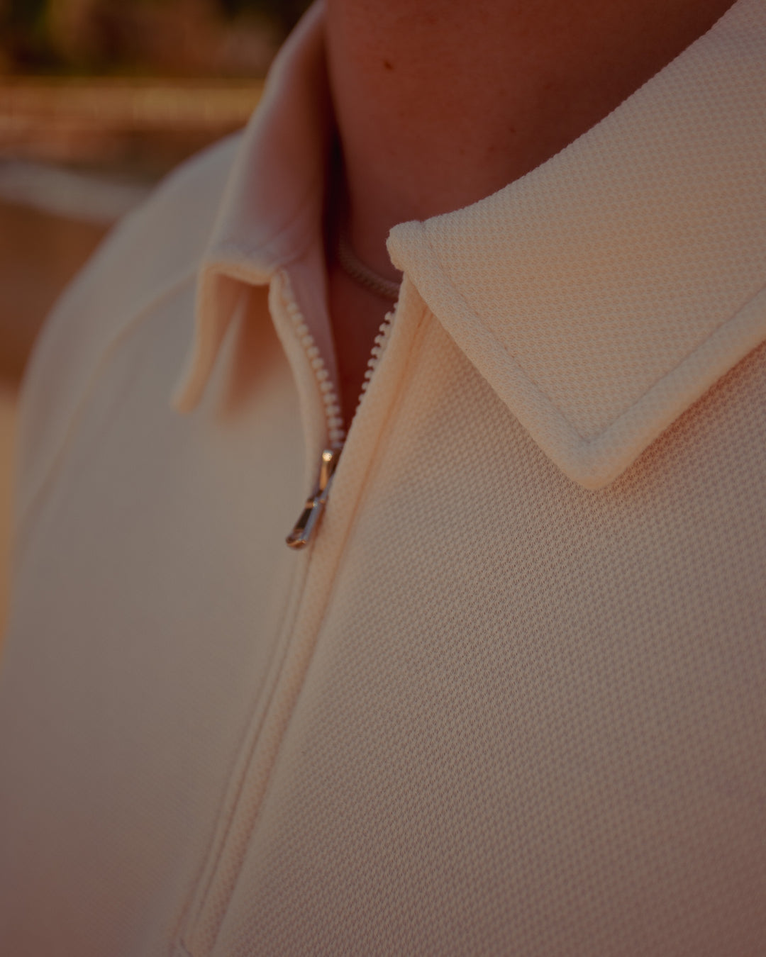 Manly Country Club Zip up Polo